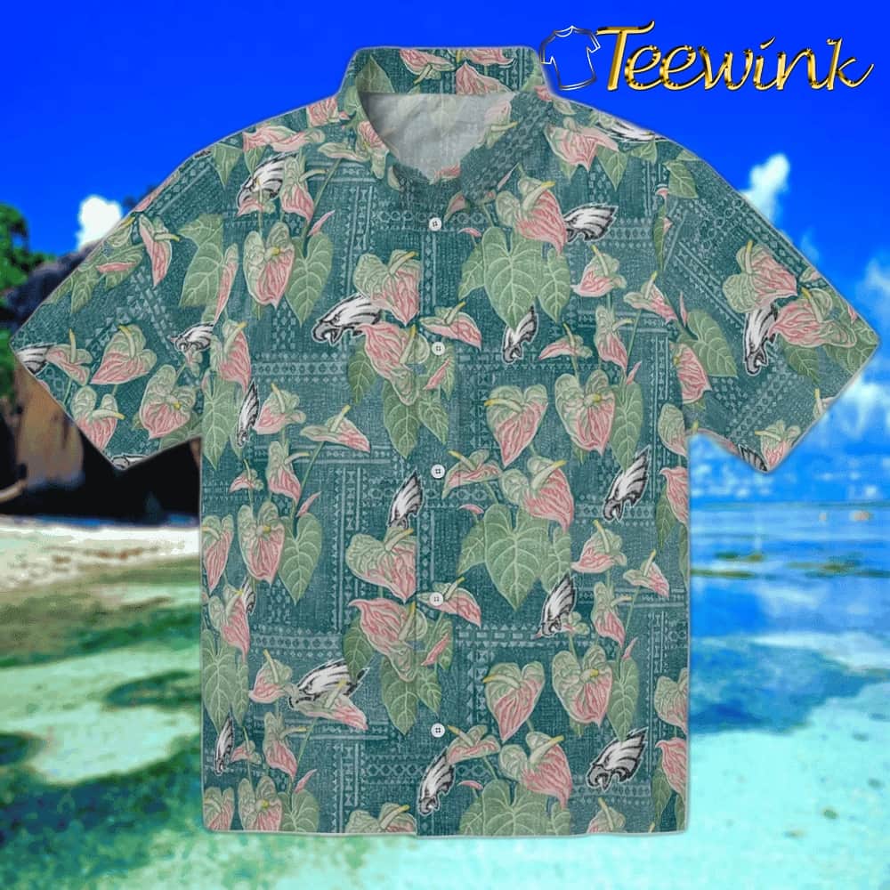 Philadelphia Eagles Hawaiian Shirt – Bamboo Branches