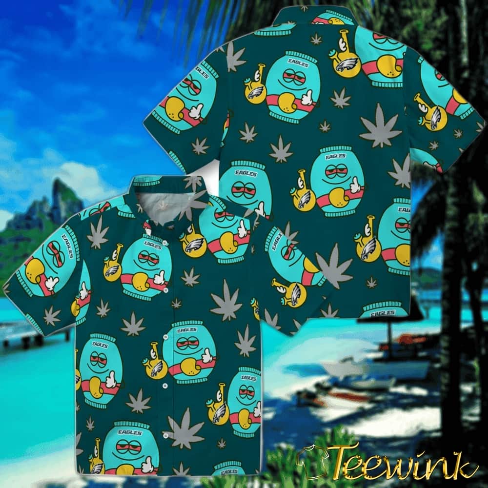 Philadelphia Eagles Hawaiian Shirt – Chill Vibe image 3 Philadelphia Eagles Hawaiian Shirt – Chill Vibe image 3