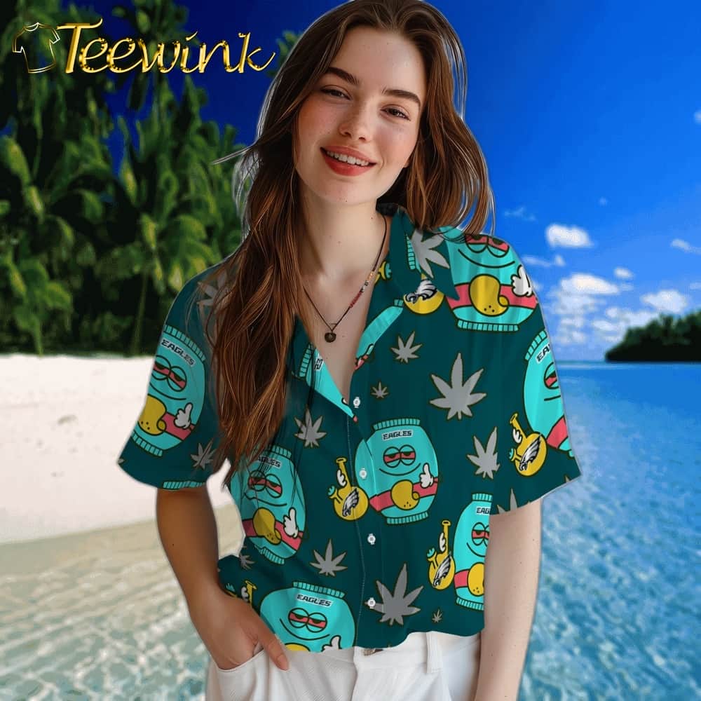 Philadelphia Eagles Hawaiian Shirt – Chill Vibe image 4 Philadelphia Eagles Hawaiian Shirt – Chill Vibe image 4