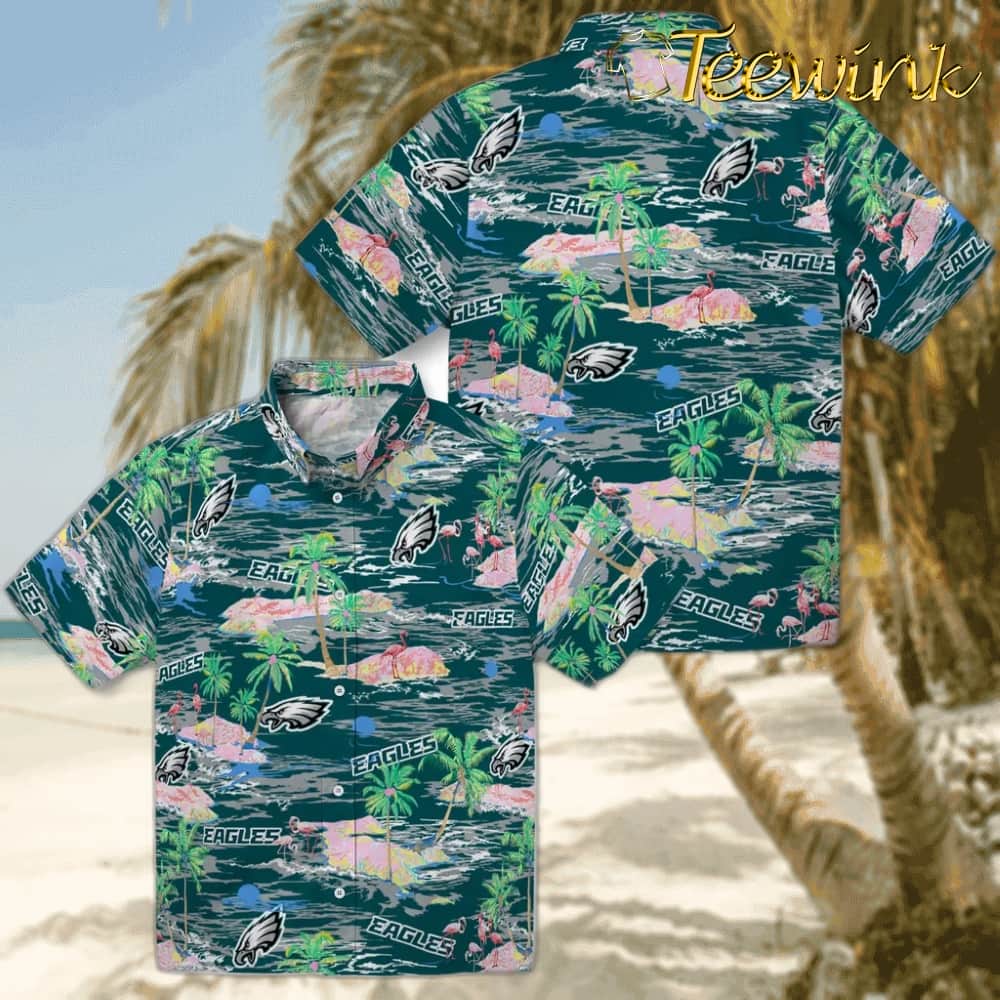 Philadelphia Eagles Hawaiian Shirt – Hawaii Island image 3 Philadelphia Eagles Hawaiian Shirt – Hawaii Island image 3