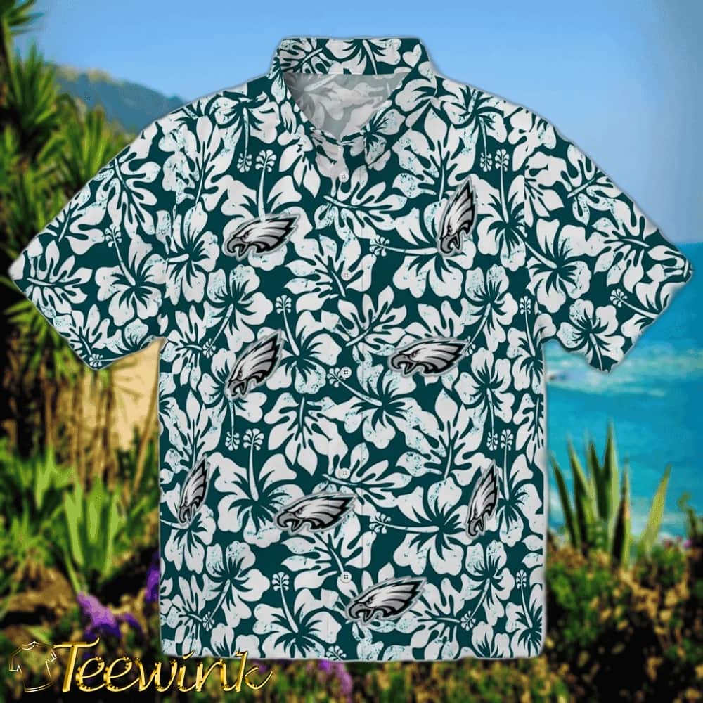 Philadelphia Eagles Hawaiian Shirt – Hibiscus Mood Philadelphia Eagles Hawaiian Shirt – Hibiscus Mood