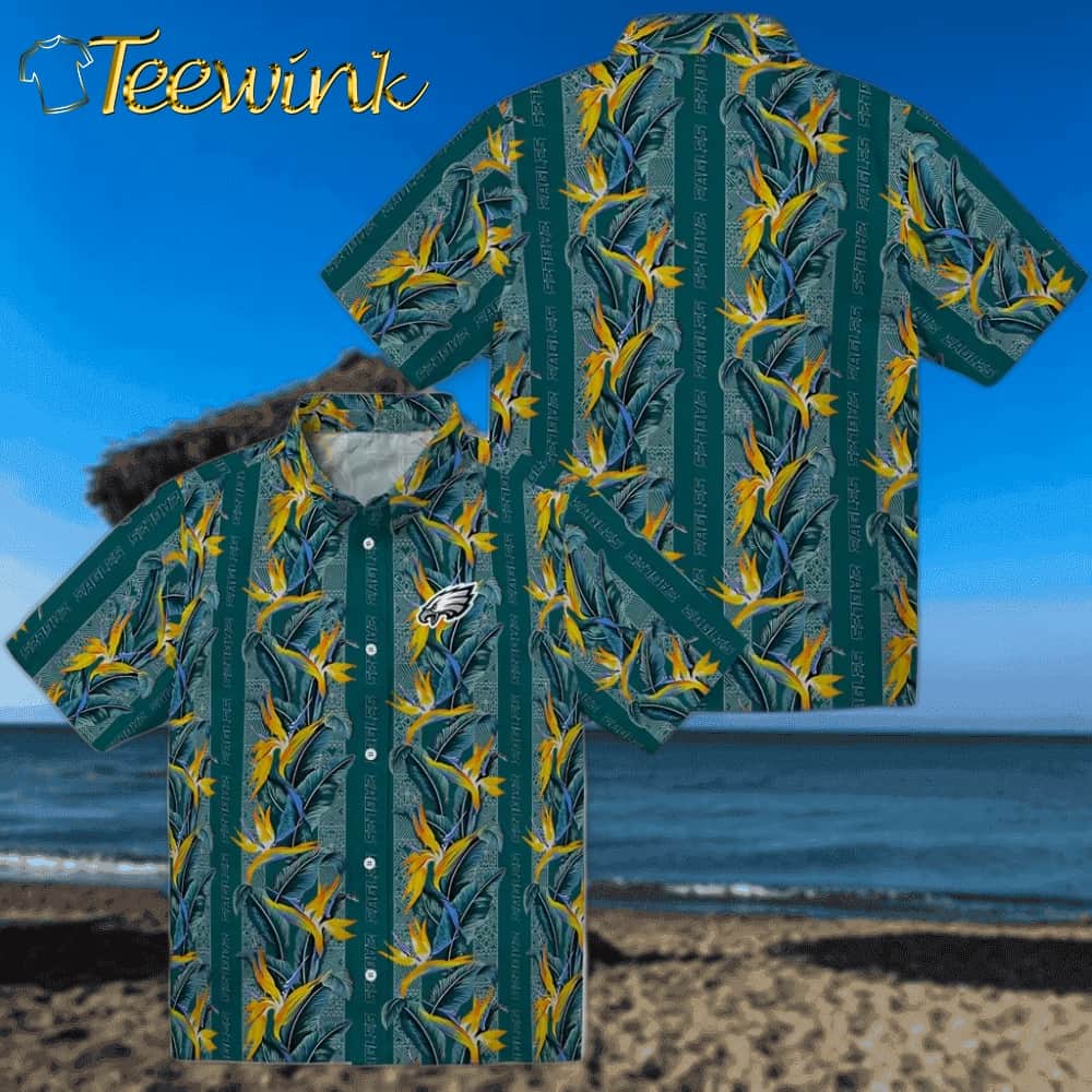 Philadelphia Eagles Hawaiian Shirt – Paradise Vines image 3 Philadelphia Eagles Hawaiian Shirt – Paradise Vines image 3