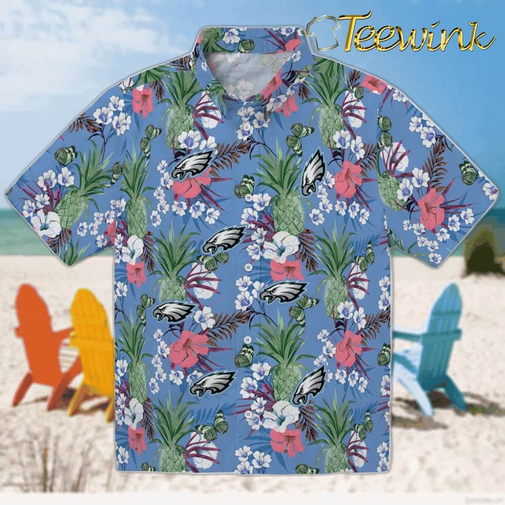 Philadelphia Eagles Hawaiian Shirt – Pineapple Delight Philadelphia Eagles Hawaiian Shirt – Pineapple Delight