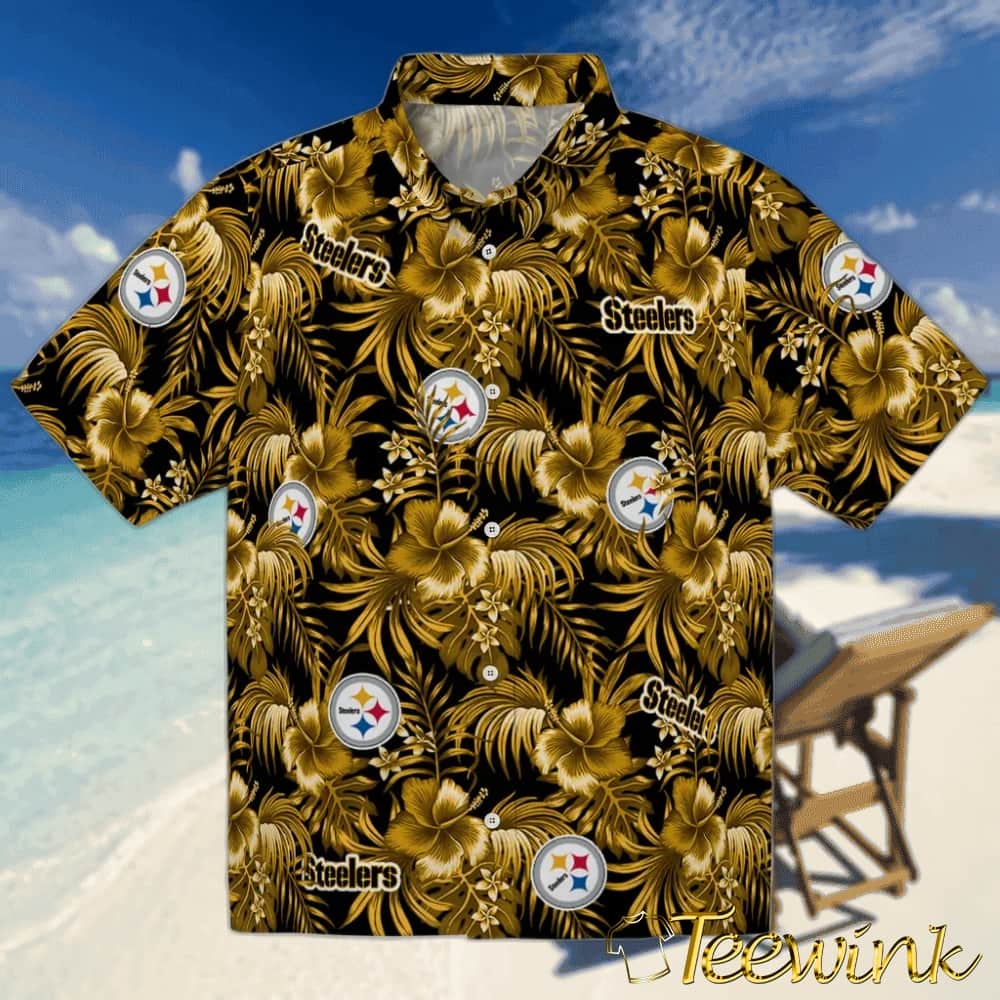 Pittsburgh Steelers Hawaiian Shirt – Hibiscus Designs Pittsburgh Steelers Hawaiian Shirt – Hibiscus Designs