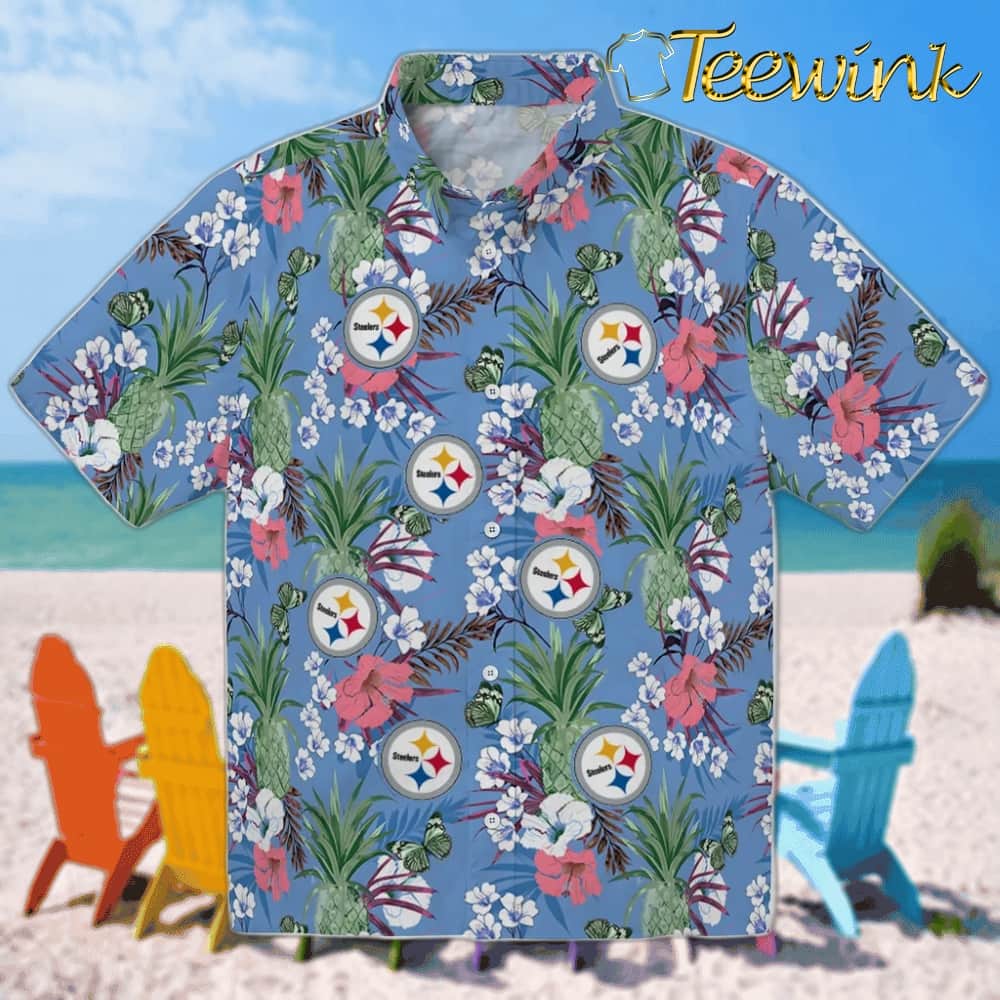 Pittsburgh Steelers Hawaiian Shirt – Paradise Vines Pittsburgh Steelers Hawaiian Shirt – Paradise Vines