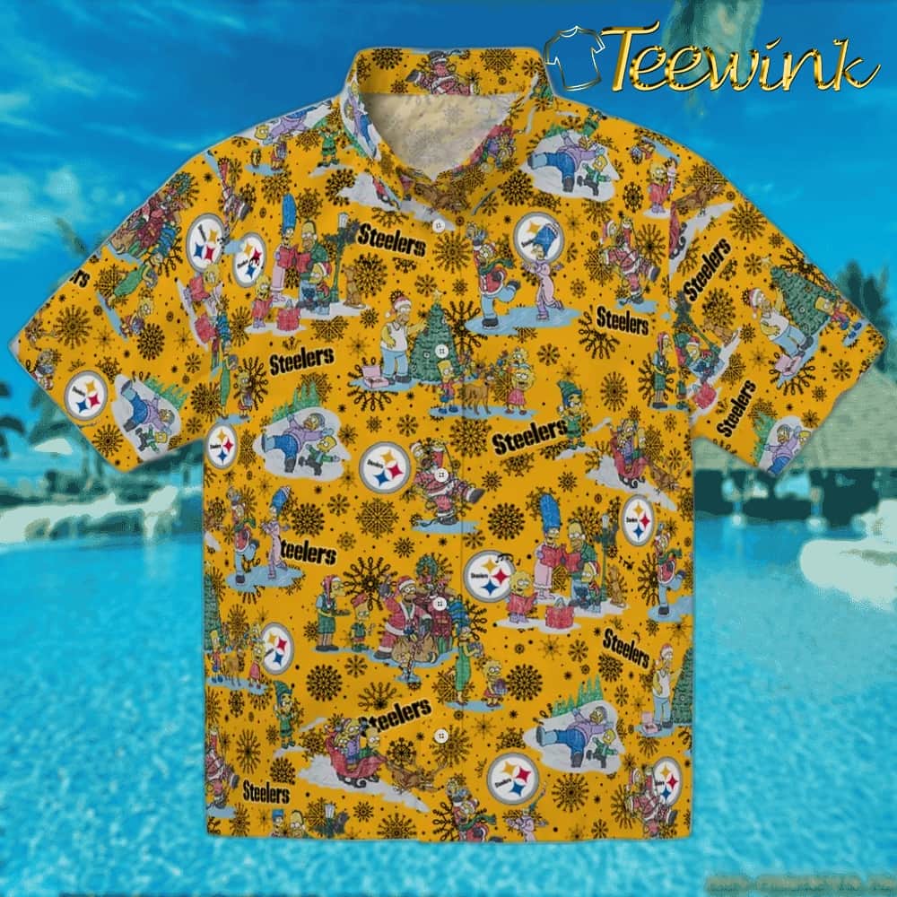 Pittsburgh Steelers Hawaiian Shirt – Pineapple Delight