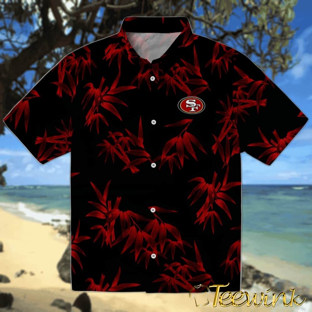 San Francisco 49ers Hawaiian Shirt – Bamboo Branches