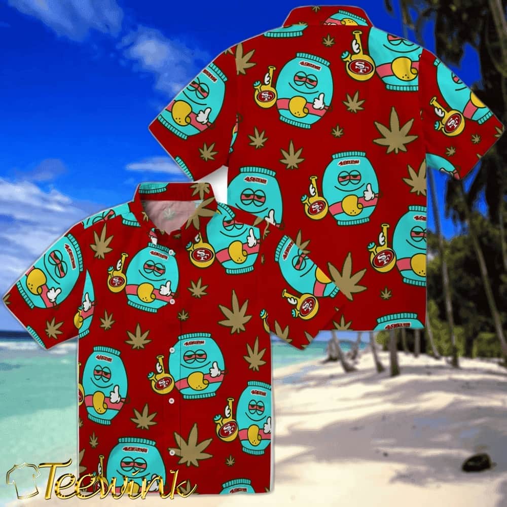 San Francisco 49ers Hawaiian Shirt – Chill Vibe image 3 San Francisco 49ers Hawaiian Shirt – Chill Vibe image 3