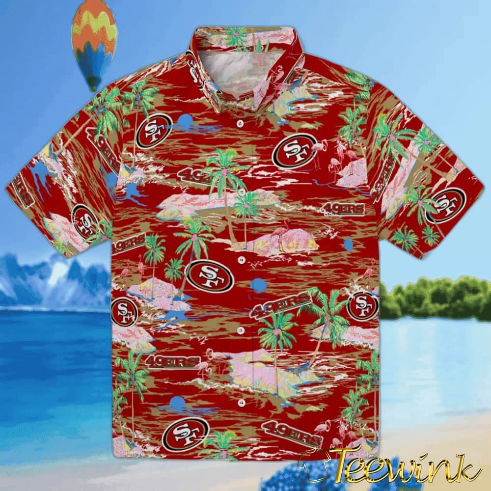 San Francisco 49ers Hawaiian Shirt – Hawaiian Girls Design San Francisco 49ers Hawaiian Shirt – Hawaiian Girls Design