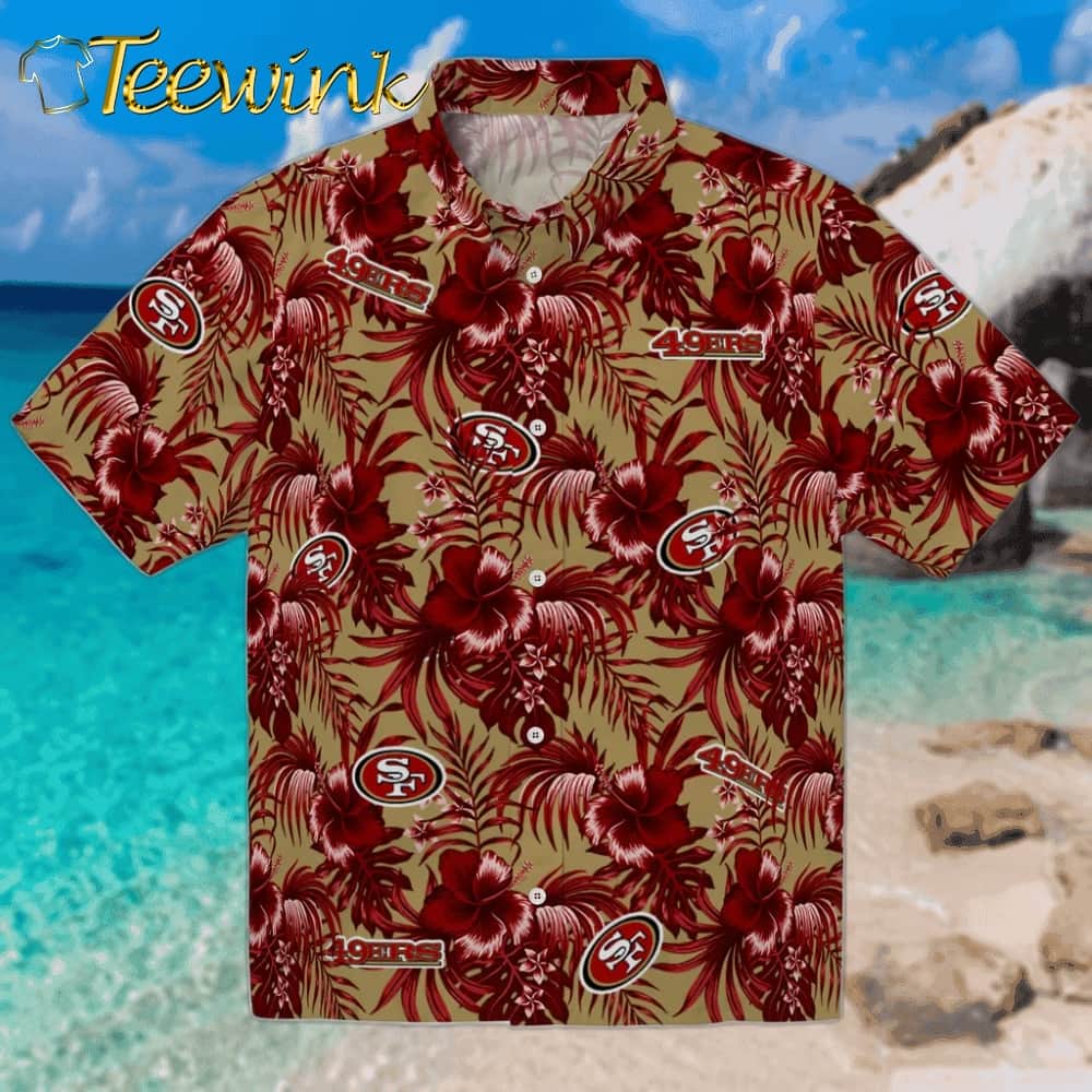 San Francisco 49ers Hawaiian Shirt – Hibiscus Designs