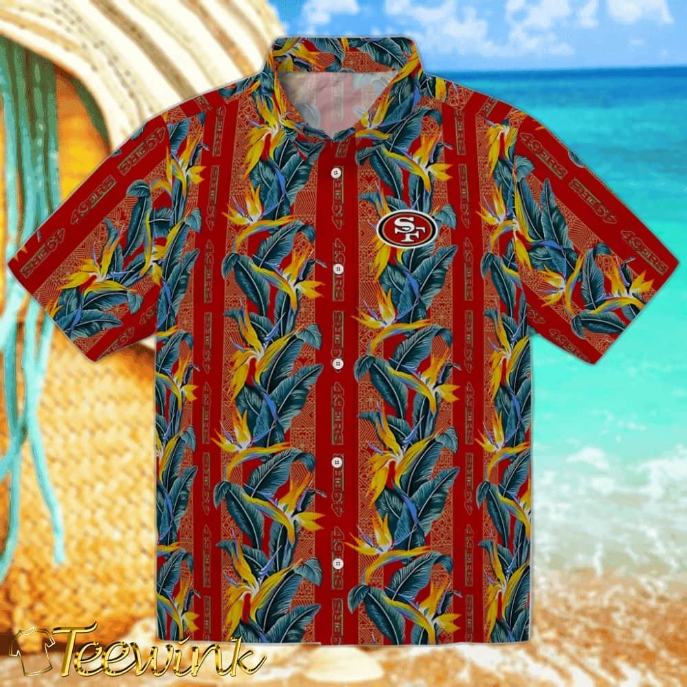 San Francisco 49ers Hawaiian Shirt – Paradise Vines