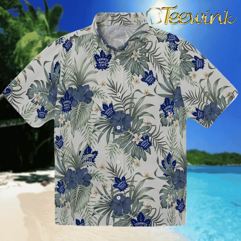 Toronto Maple Leafs Hawaiian Shirt – Hibiscus Designs
