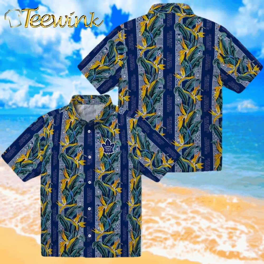 Toronto Maple Leafs Hawaiian Shirt – Paradise Vines image 3 Toronto Maple Leafs Hawaiian Shirt – Paradise Vines image 3