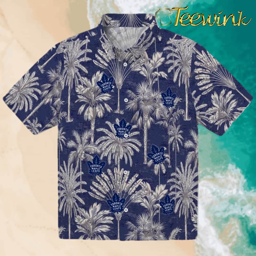 Toronto Maple Leafs Hawaiian Shirt – Turtle Lines Toronto Maple Leafs Hawaiian Shirt – Turtle Lines