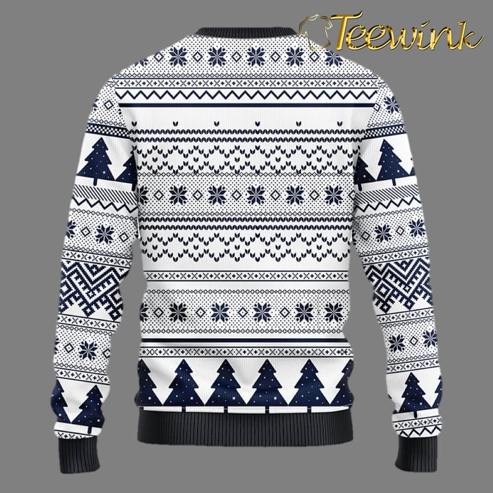 Dallas Cowboys Football Pine Tree Ugly Christmas Sweater image 2 Dallas Cowboys Football Pine Tree Ugly Christmas Sweater image 2