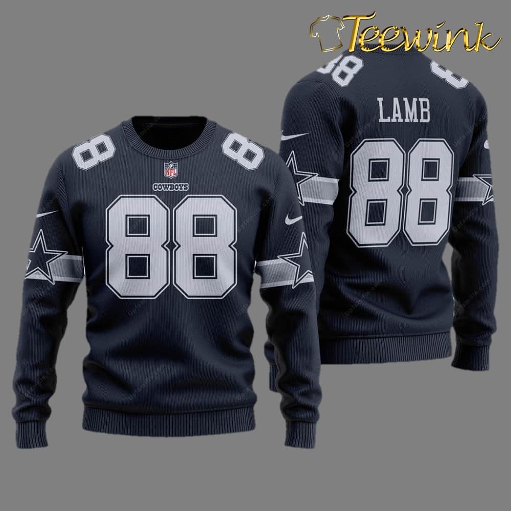 Dallas Cowboys Jack Skellington Halloween Ugly Christmas Sweater
