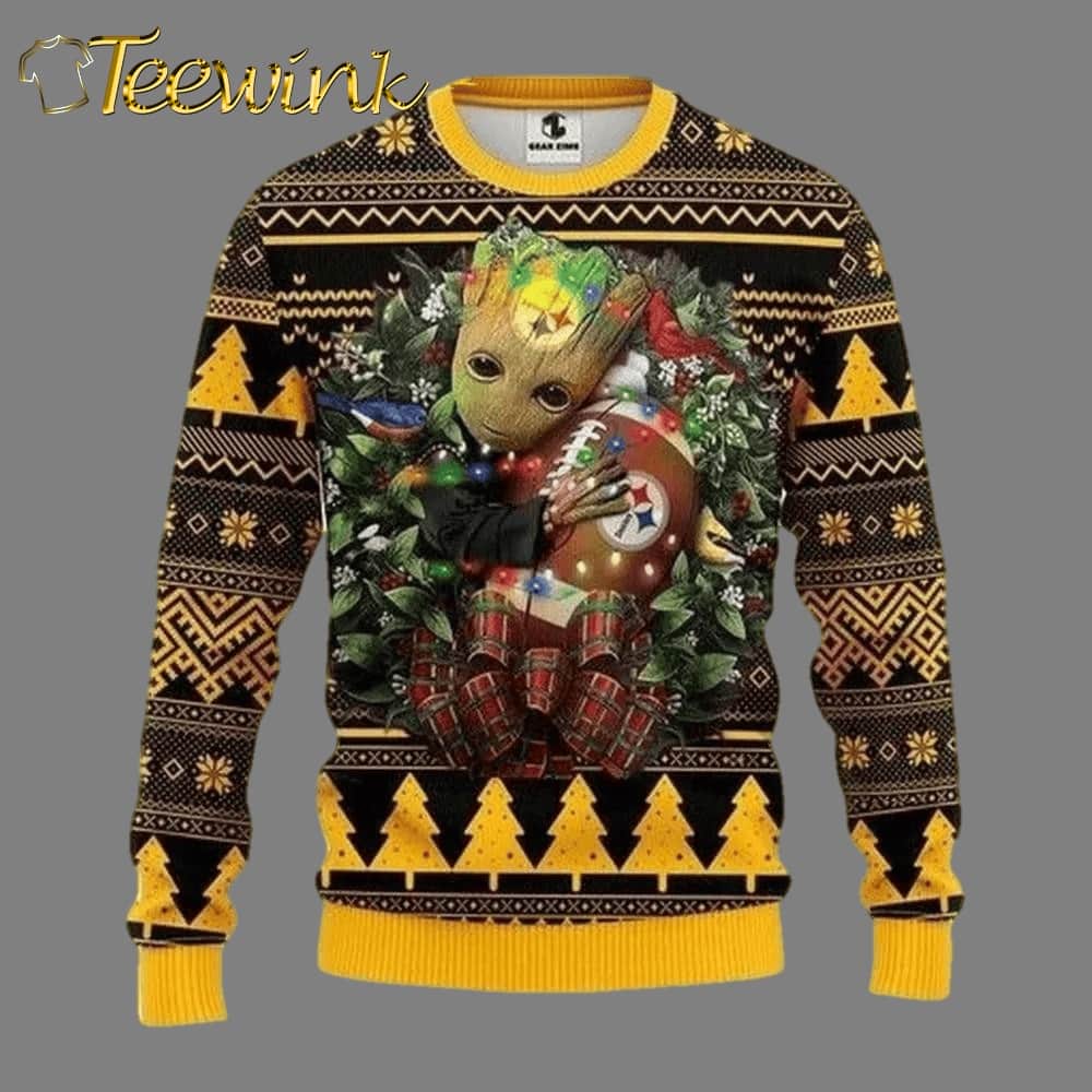 Grateful Dead Sweatshirt Knitted Green Bay Packers Ugly Christmas Sweater, NFL Christmas Sweater