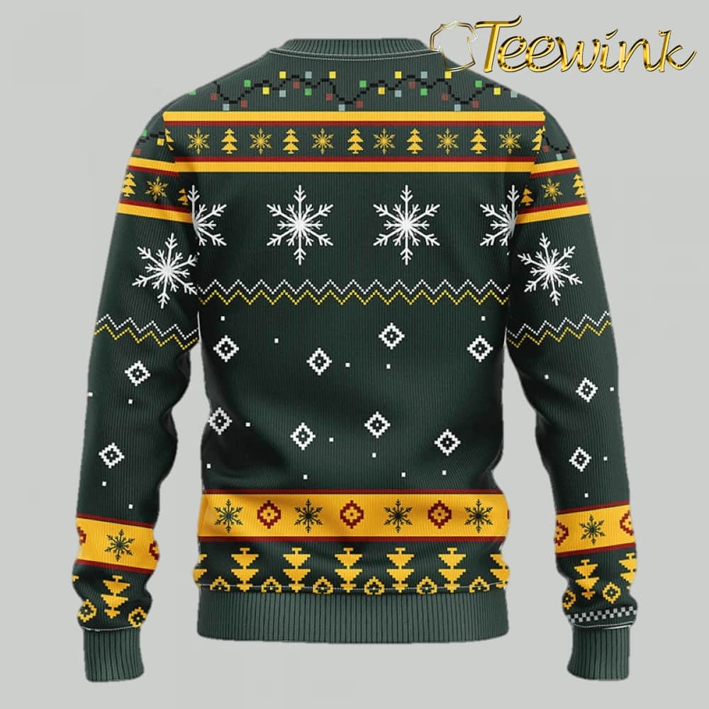 Green Bay Packers Funny Grinch Ugly Christmas Sweater, Grinch Xmas Sweater image 2 Green Bay Packers Funny Grinch Ugly Christmas Sweater, Grinch Xmas Sweater image 2