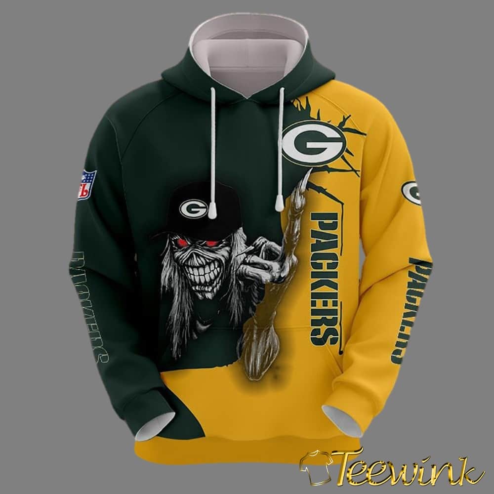 Green Bay Packers Hoodie Grinch Custom 3D Hoodie