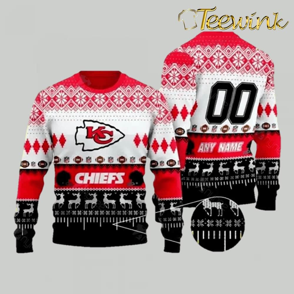 Kansas City Chiefs Championship Spirit Ugly Christmas Sweater