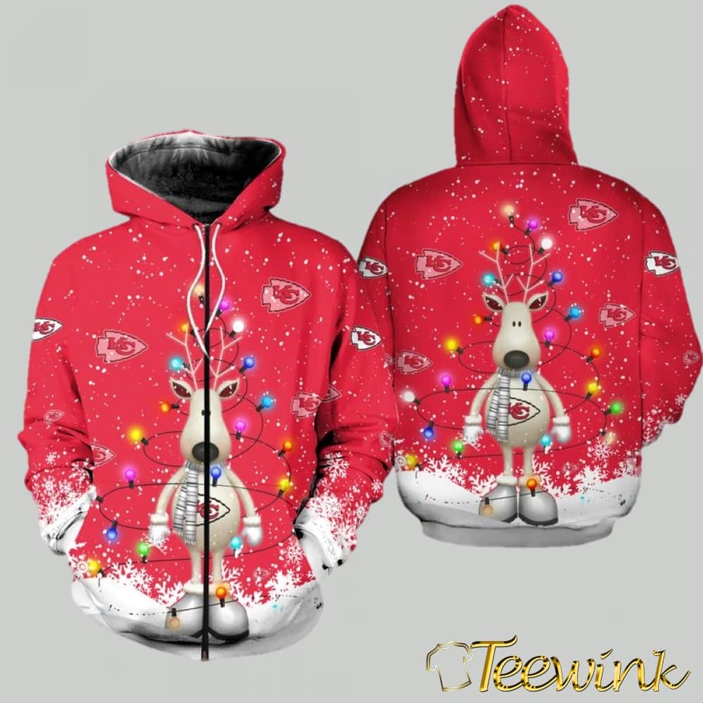 Kansas City Chiefs Christmas Pattern Limited Edition Unisex 3D Hoodie