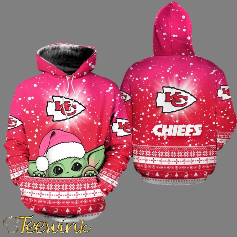 Kansas City Chiefs Christmas Stitch 3D Hoodie Kansas City Chiefs Christmas Stitch 3D Hoodie