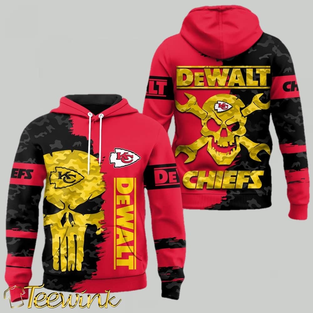 Kansas City Chiefs Dia de los Muertos 3D Hoodie