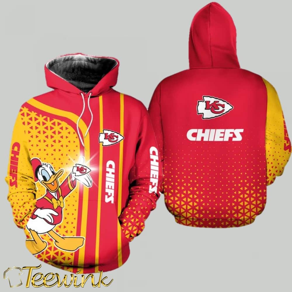 Kansas City Chiefs Donald 3D Hoodie