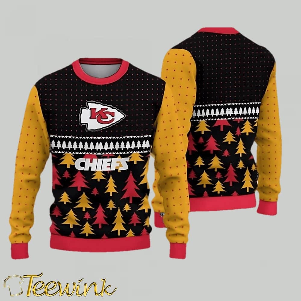 Kansas City Chiefs Fear the Reaper Ugly Christmas Sweater