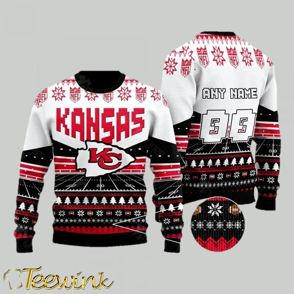 Kansas City Chiefs Field Dominance Ugly Christmas Sweater