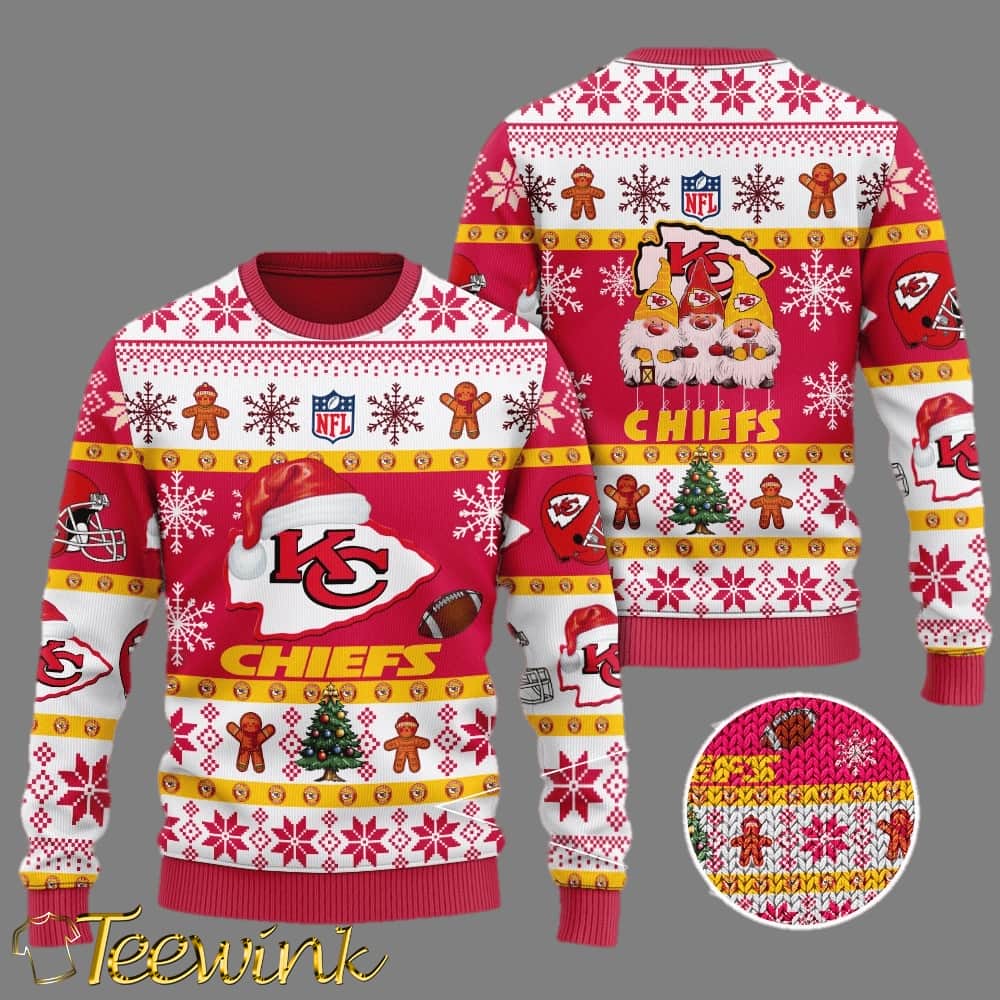Kansas City Chiefs Game Day Scoreboard Ugly Christmas Sweater Kansas City Chiefs Game Day Scoreboard Ugly Christmas Sweater