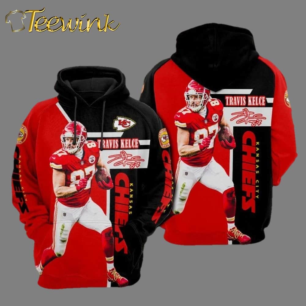 Kansas City Chiefs Kelce Signature Series 3D Hoodie