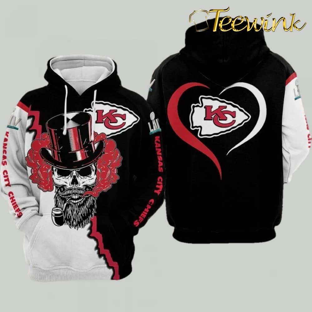 Kansas City Chiefs Torn Camo 3D Hoodie Kansas City Chiefs Torn Camo 3D Hoodie