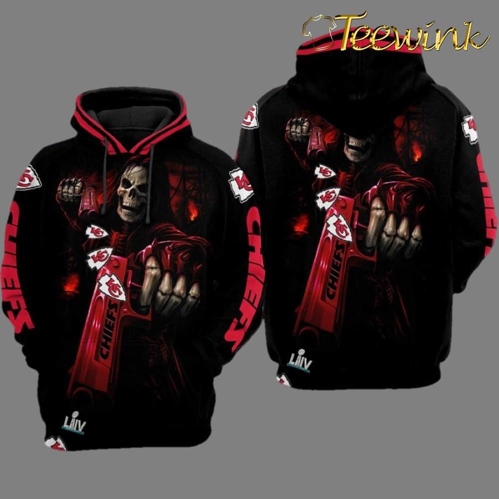 Kansas City Chiefs USA Flag Eagle 3D Hoodie Kansas City Chiefs USA Flag Eagle 3D Hoodie