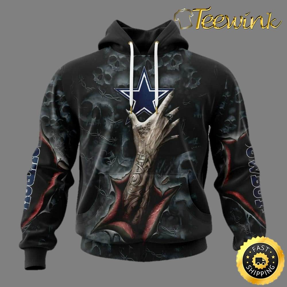 NFL Dallas Cowboys Chucky Childs Play Halloween For Awesome Fans Printed 3D Hoodie NFL Dallas Cowboys Chucky Childs Play Halloween For Awesome Fans Printed 3D Hoodie