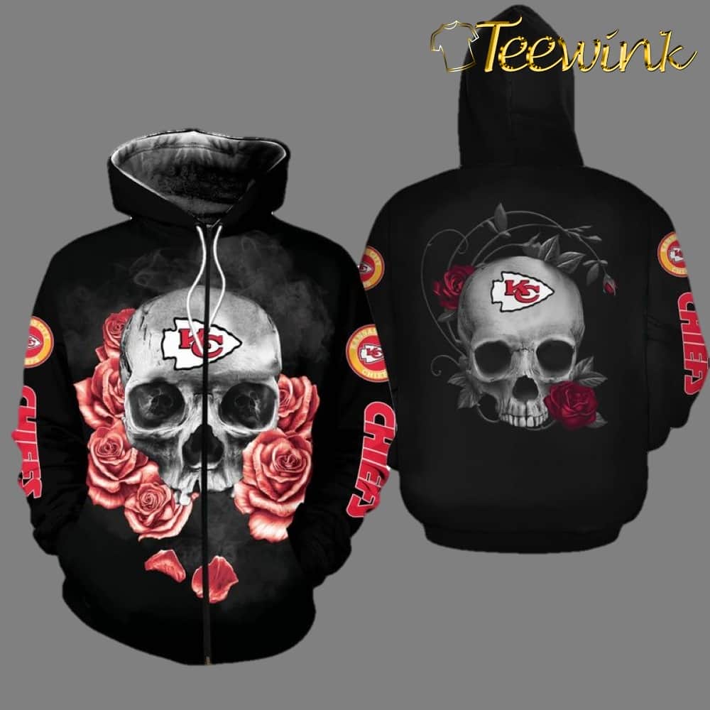 NFL Kansas City Chiefs Limited Edition Football 3D Hoodie
