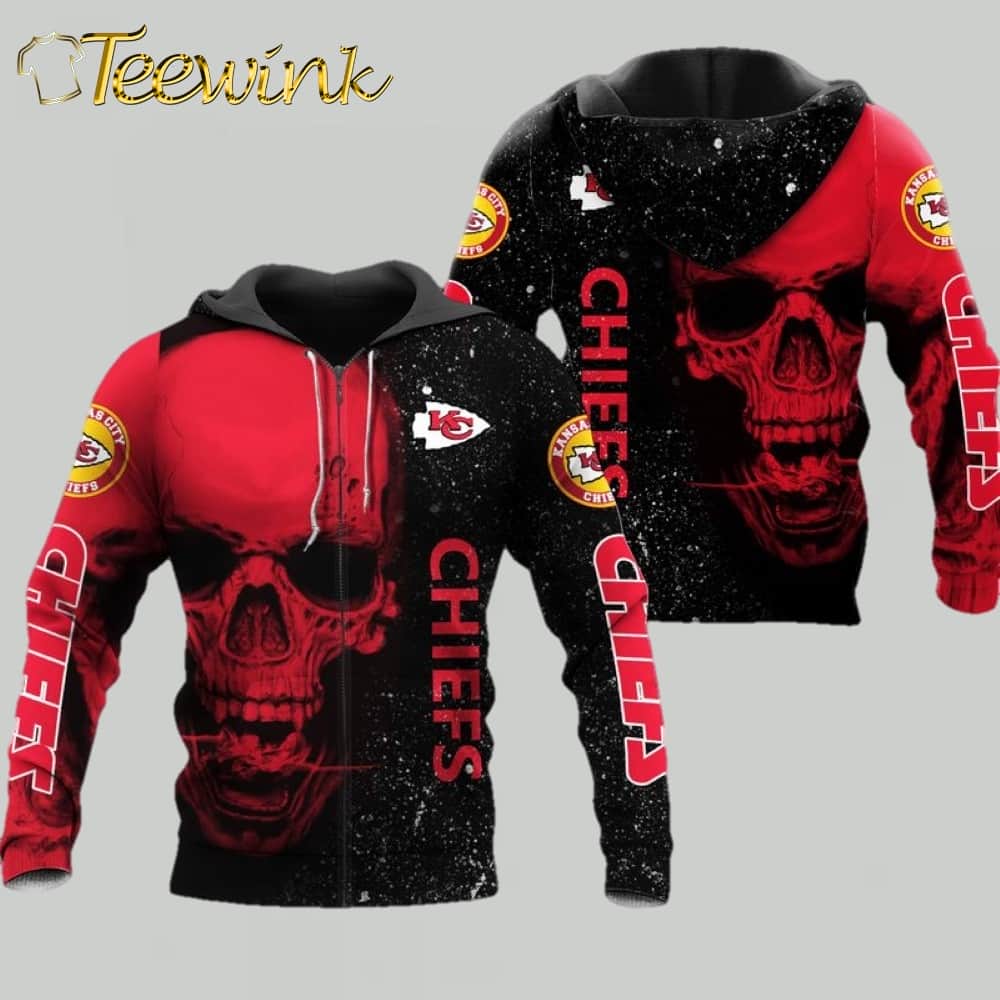 NFL Kansas City Chiefs Limited Edition Team Spirit 3D Hoodie NFL Kansas City Chiefs Limited Edition Team Spirit 3D Hoodie