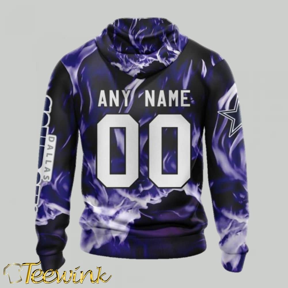 Personalized Dallas Cowboys Limited Skull Art Design 3D Hoodie image 2 Personalized Dallas Cowboys Limited Skull Art Design 3D Hoodie image 2