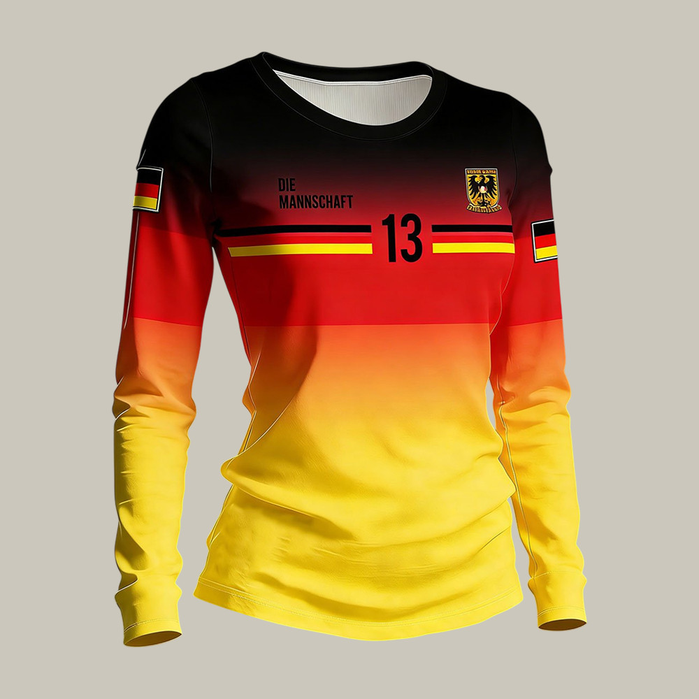 2026 FIFA World Cup Germany Long Sleeve Shirt Game Day Shirt Soccer Lover For Mother