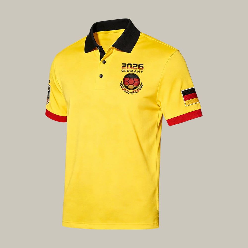 2026 FIFA World Cup Germany Polo Shirt World Cup Shirt Soccer For Dad