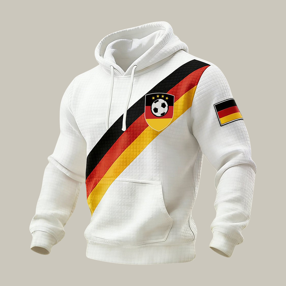 2026 FIFA World Cup Hoodie Germany Soccer Fan Apparel Father's Day For Huge Fan