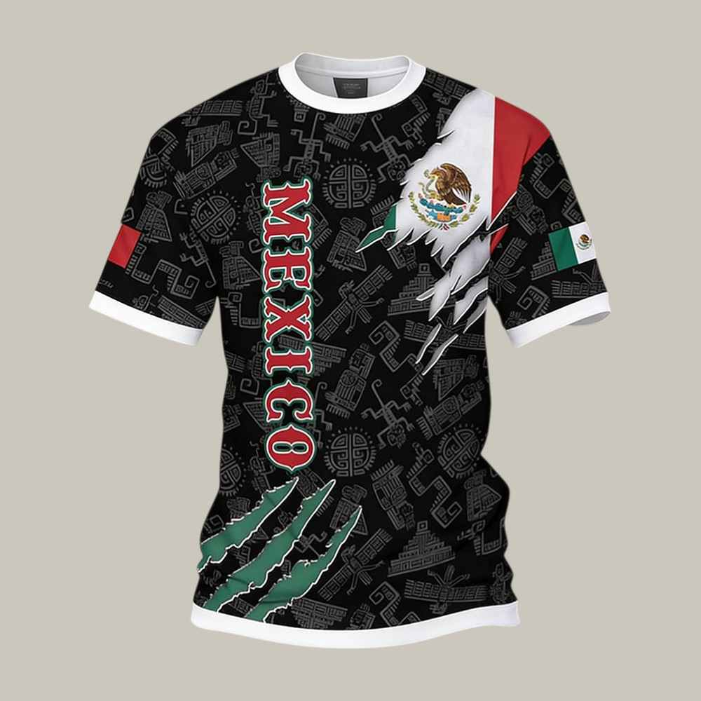 2026 FIFA World Cup Mexica T-Shirt Game Day Soccer Clothes For Father's Day