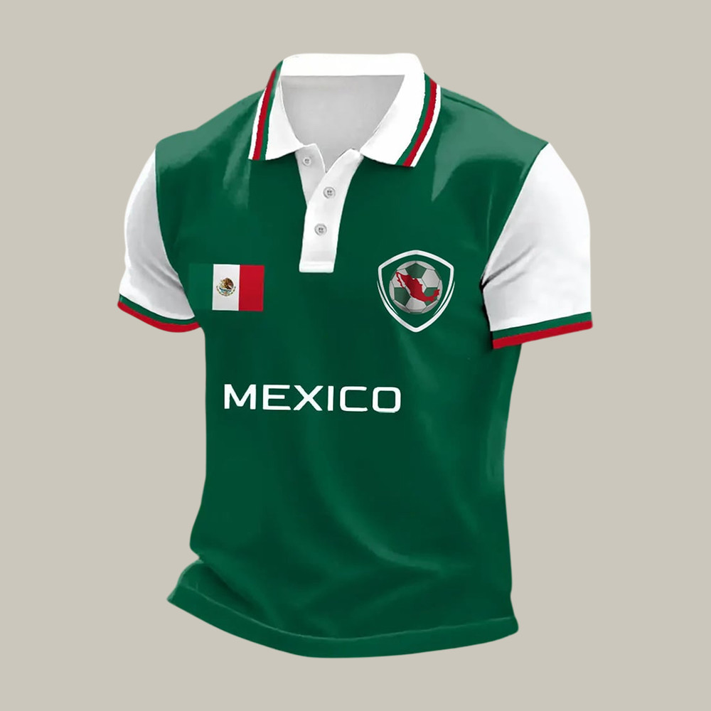 2026 FIFA World Cup Mexico Polo Shirt Soccer Fan Merch Unique For Dad In Law