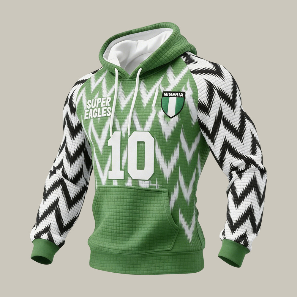 2026 FIFA World Cup Nigeria Hoodie Super Soldier Soccer Apparel Present For Huge Fan