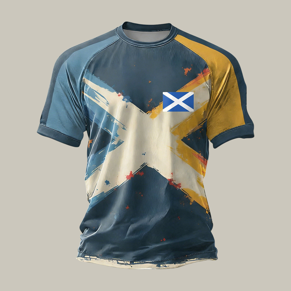 2026 FIFA World Cup Scotland T-Shirt Soccer Clothes Present Idea For Soccer Lovers