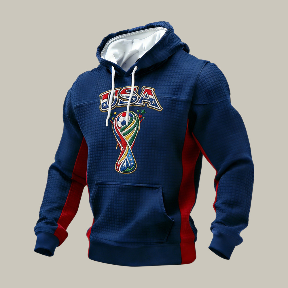 2026 FIFA World Cup USA Hoodie US National Soccer Team Apparel Best Fan For Father