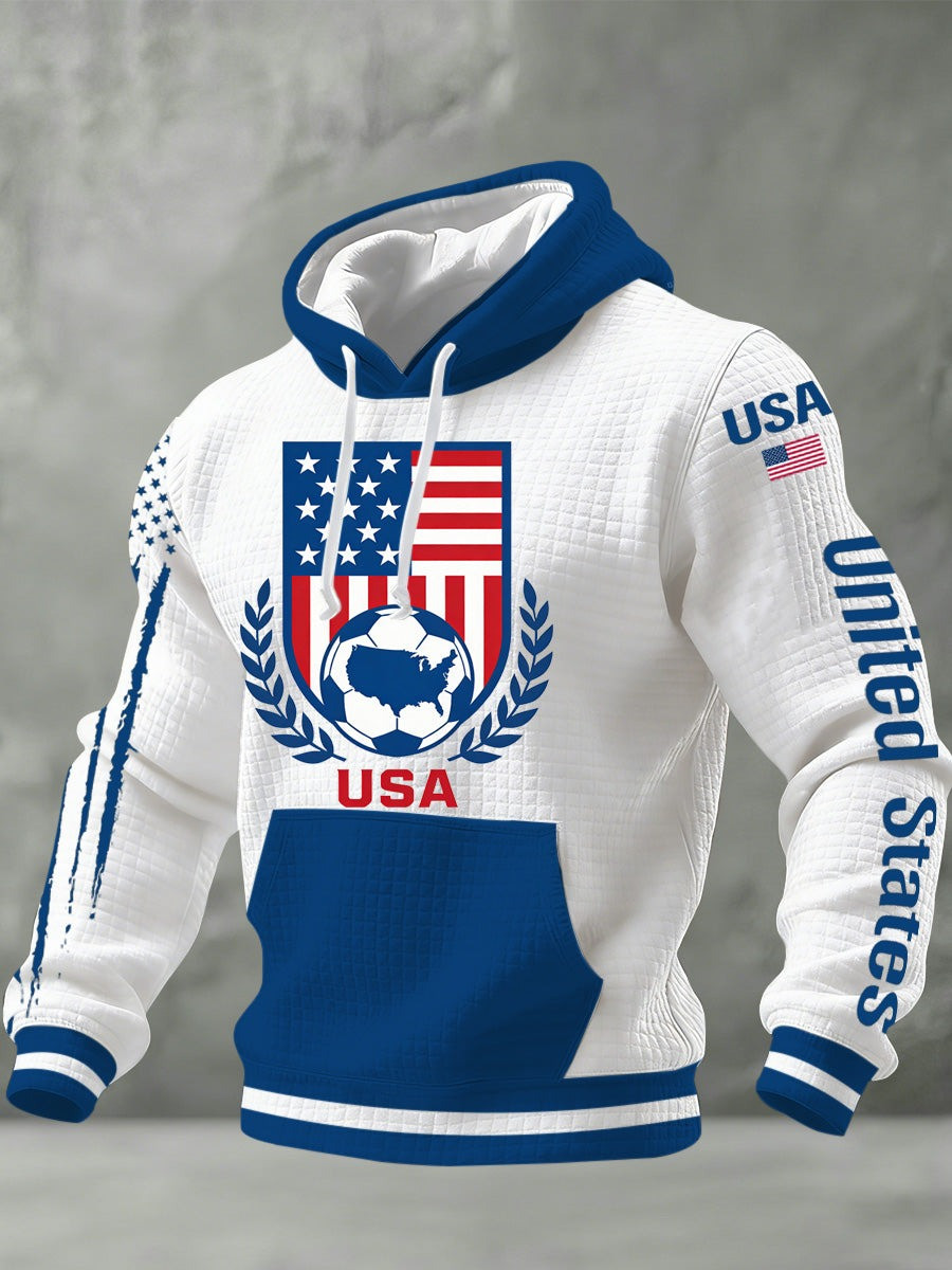 2026 USA World Cup Soccer Team Hoodie USA World Cup Team 2026 Apparel Fan Gifts Idea