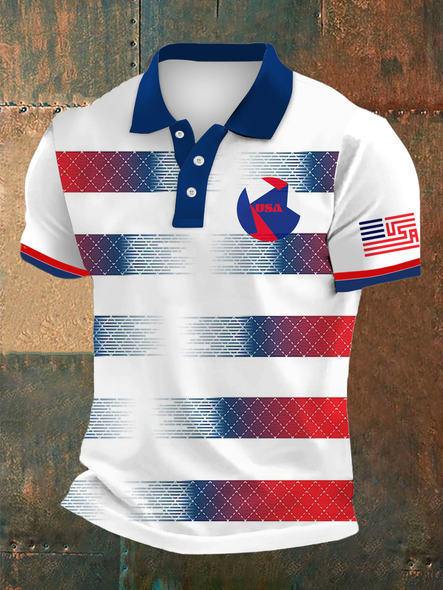 America World Cup 2026 Polo Shirt Game Day Apparel Nice For World Cup Lovers