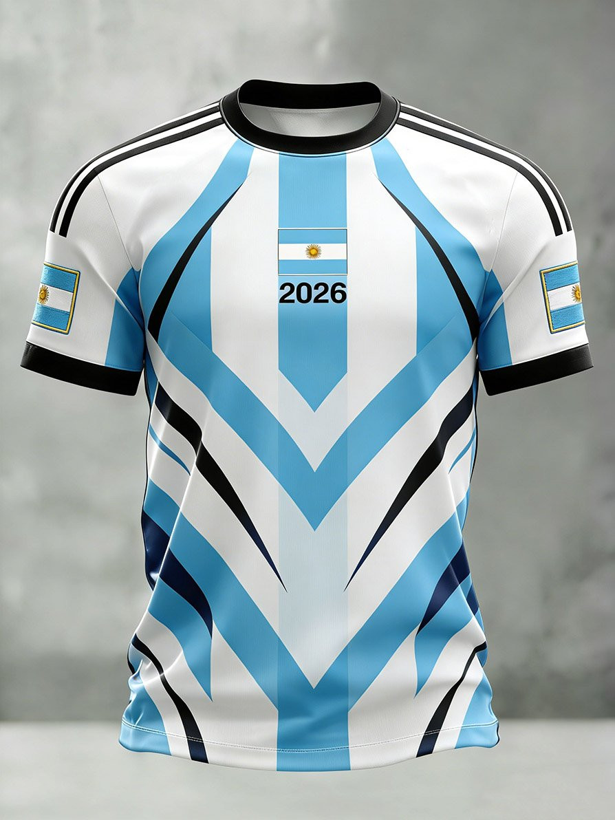 Argentina FIFA World Cup 2026 Shirt Argentina World Cup 2026 Merch For Fan