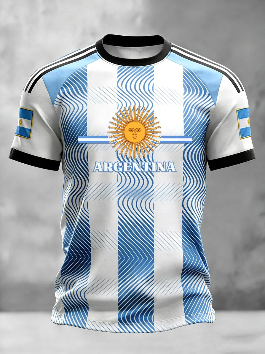 Argentina FIFA World Cup 2026 Shirt Argentina World Cup Group Shirts For Men